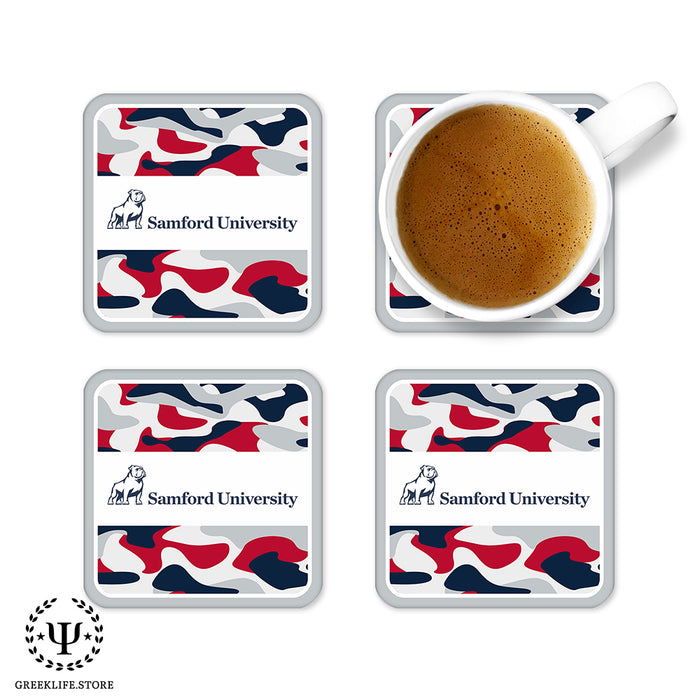 Samford University Beverage Coasters Square (Set of 4)