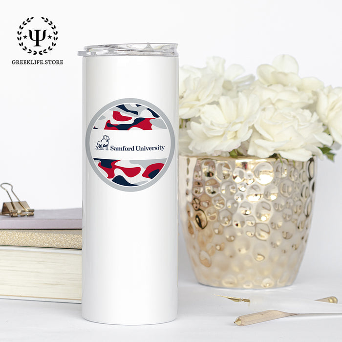 Samford University Stainless Steel Skinny Tumbler 20 OZ