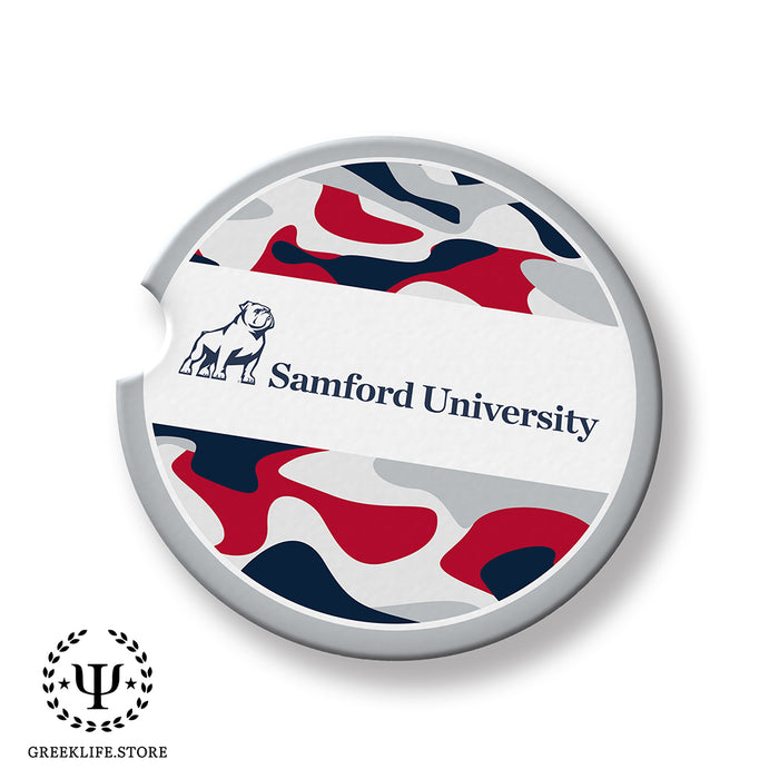 Samford University Car Cup Holder Coaster (Set of 2)