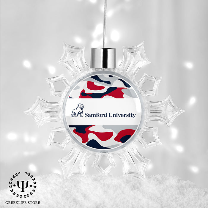 Samford University Christmas Ornament - Snowflake