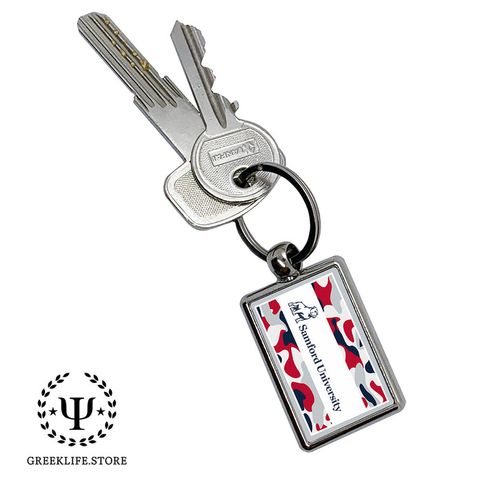 Samford University Keychain Rectangular