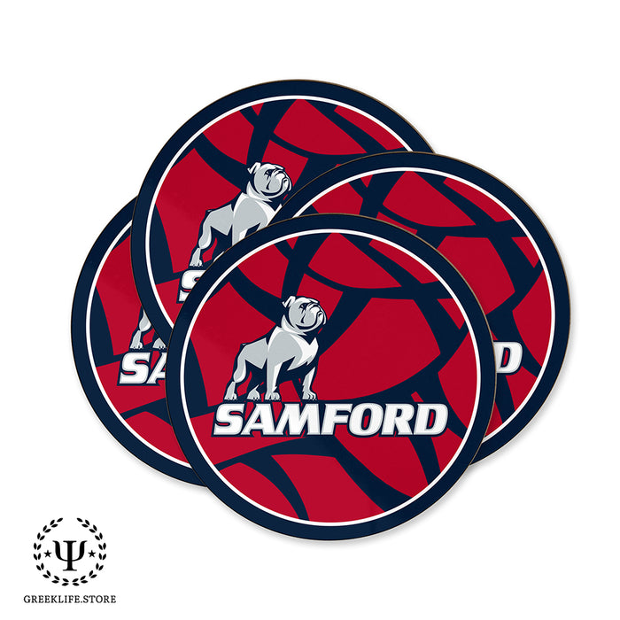 Samford University Beverage coaster round (Set of 4)