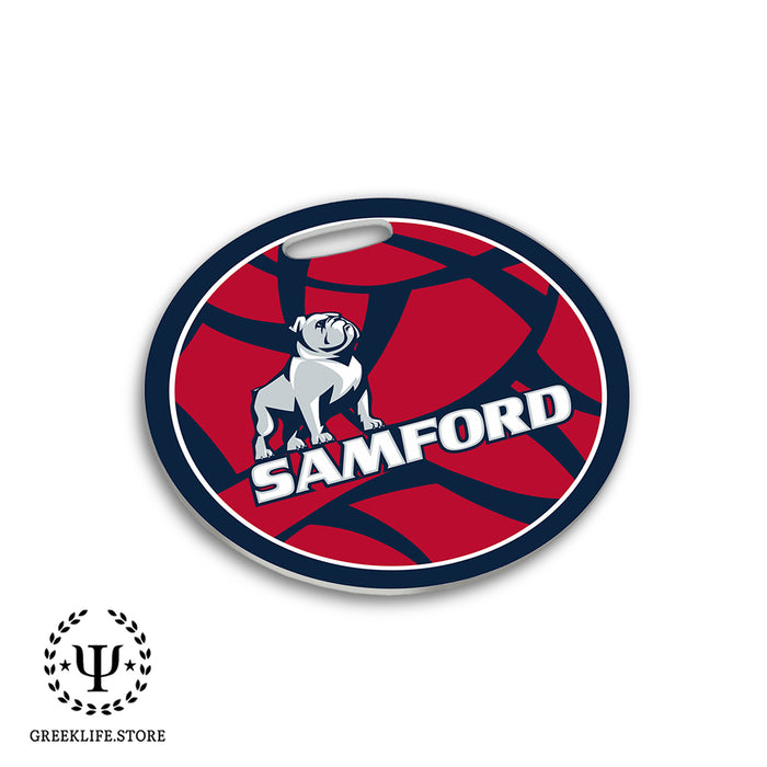 Samford University Luggage Bag Tag (round)