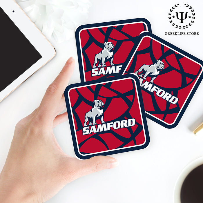 Samford University Beverage Coasters Square (Set of 4)