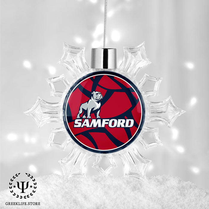 Samford University Christmas Ornament - Snowflake