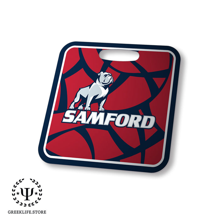 Samford University Luggage Bag Tag (square)