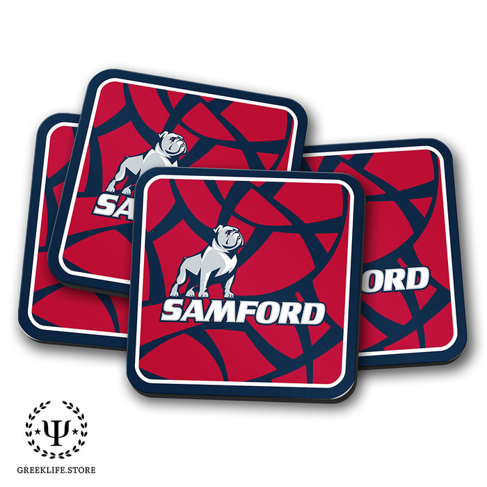 Samford University Beverage Coasters Square (Set of 4)