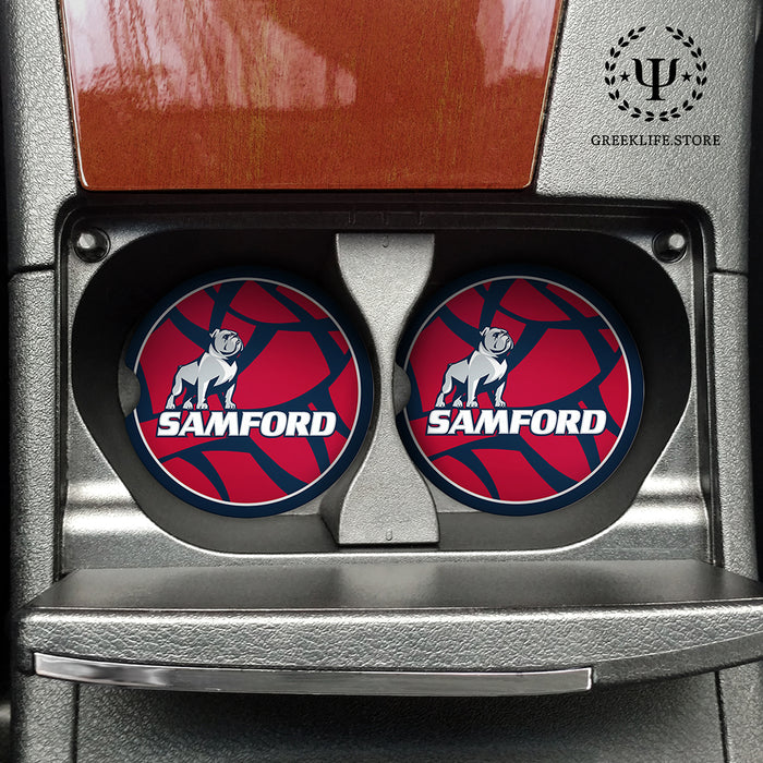 Samford University Car Cup Holder Coaster (Set of 2)