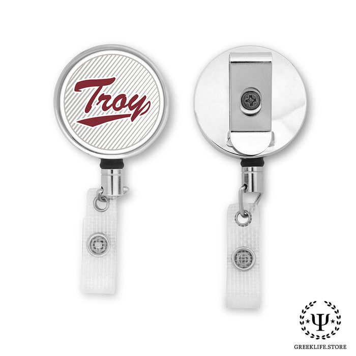 Troy University Badge Reel Holder