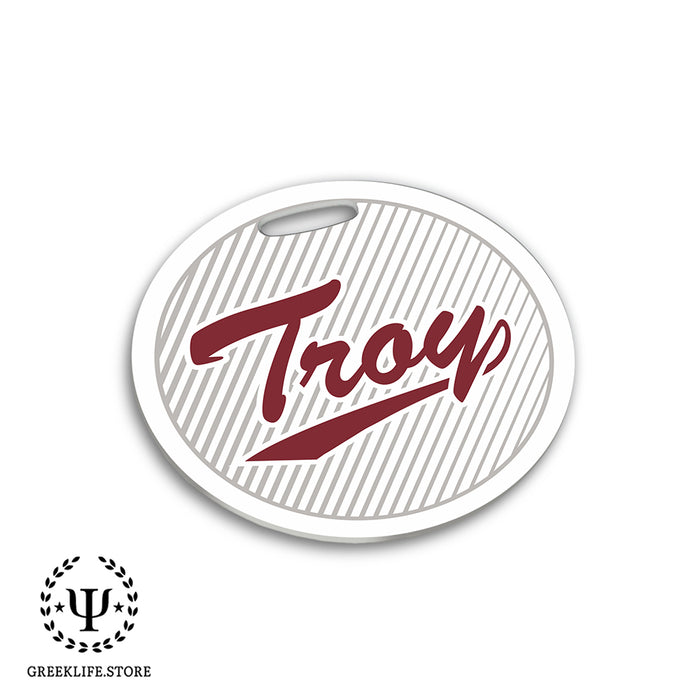 Troy University Luggage Bag Tag (round)