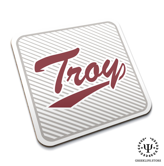 Troy University Beverage Coasters Square (Set of 4)