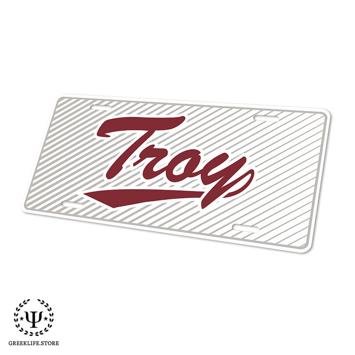 Troy University Decorative License Plate