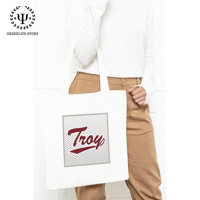 Troy University Canvas Tote Bag