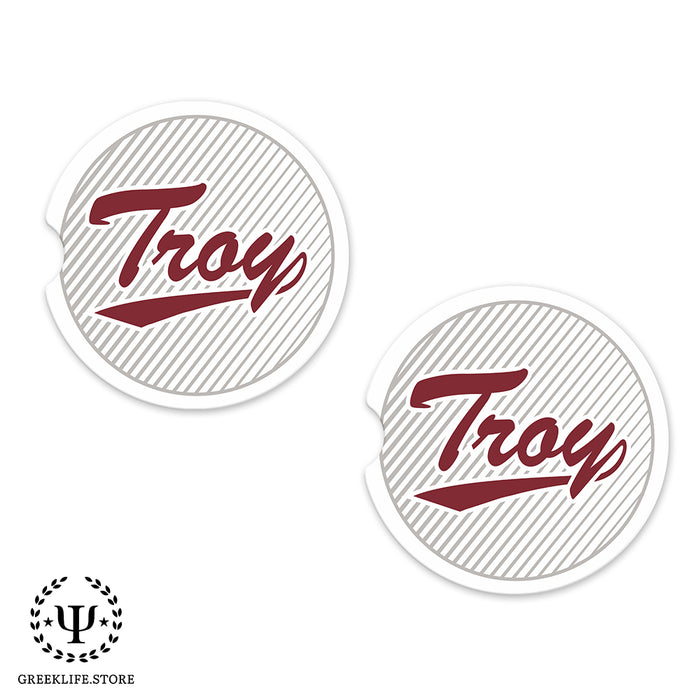 Troy University Car Cup Holder Coaster (Set of 2)