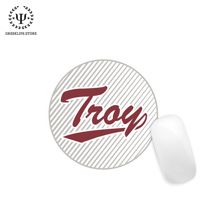 Troy University Mouse Pad Round