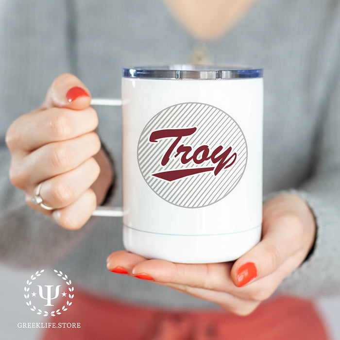 Troy University Stainless Steel Travel Mug 13 OZ