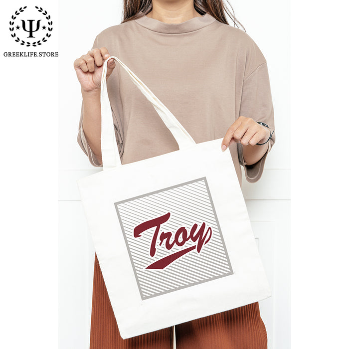 Troy University Canvas Tote Bag