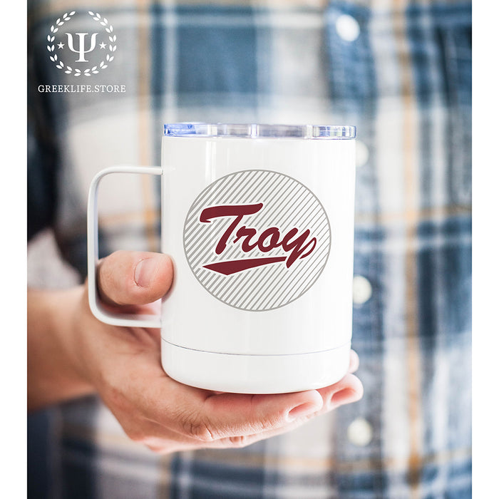 Troy University Stainless Steel Travel Mug 13 OZ