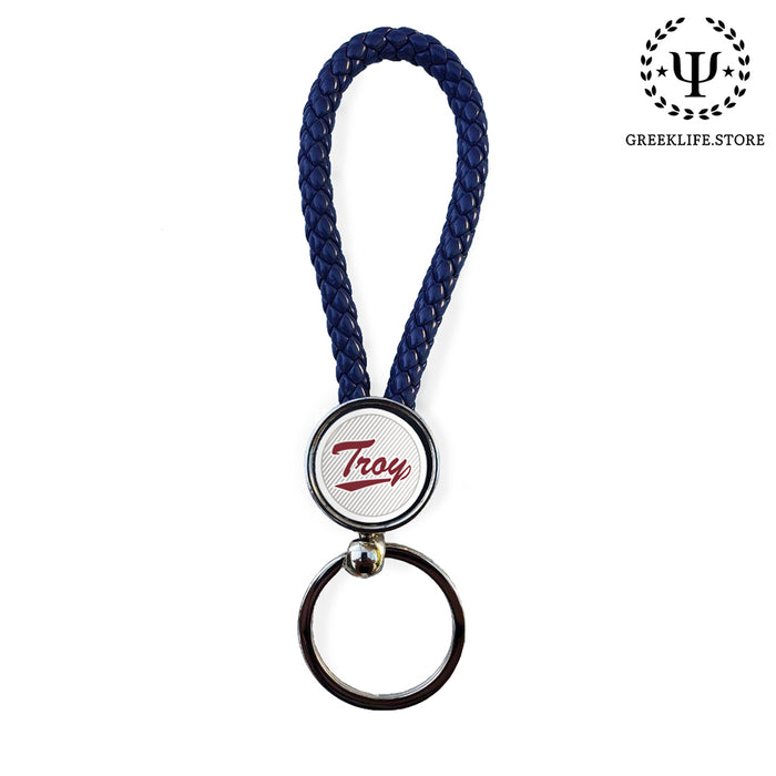 Troy University Key chain round