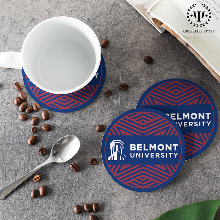 Belmont University Beverage coaster round (Set of 4)