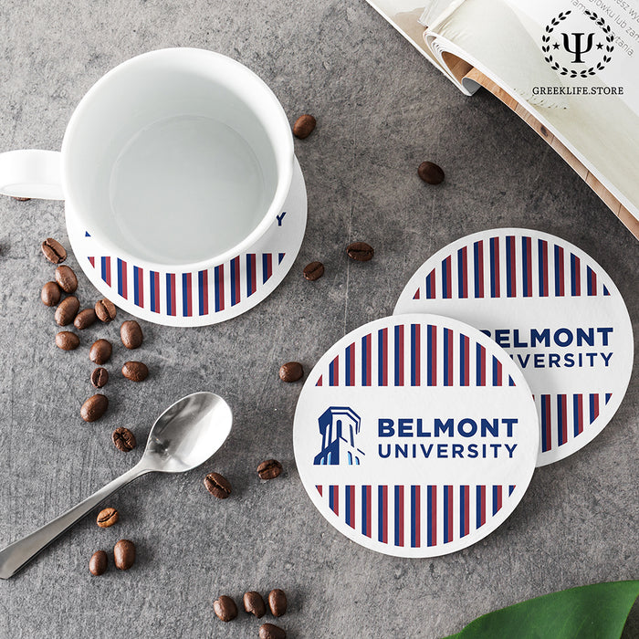 Belmont University Beverage coaster round (Set of 4)