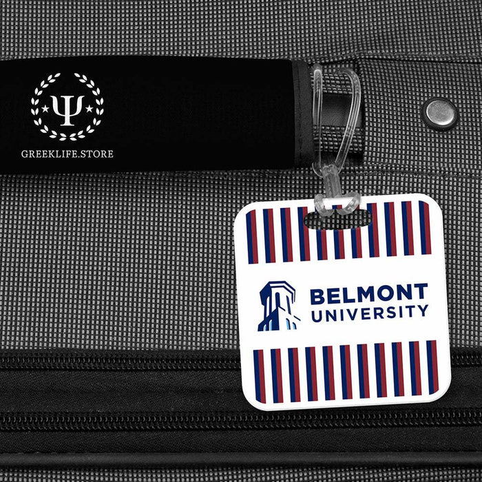 Belmont University Luggage Bag Tag (square)