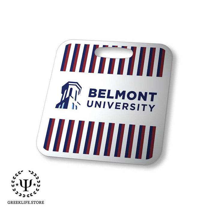 Belmont University Luggage Bag Tag (square)