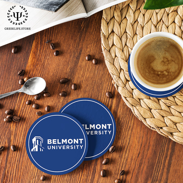 Belmont University Beverage coaster round (Set of 4)