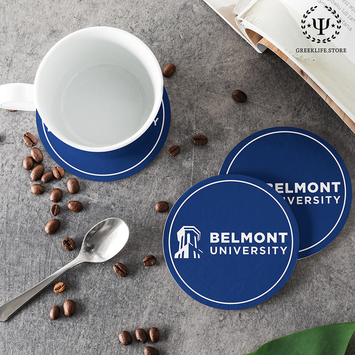 Belmont University Beverage coaster round (Set of 4)