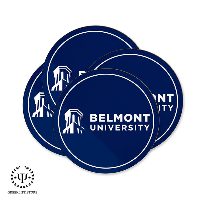 Belmont University Beverage coaster round (Set of 4)