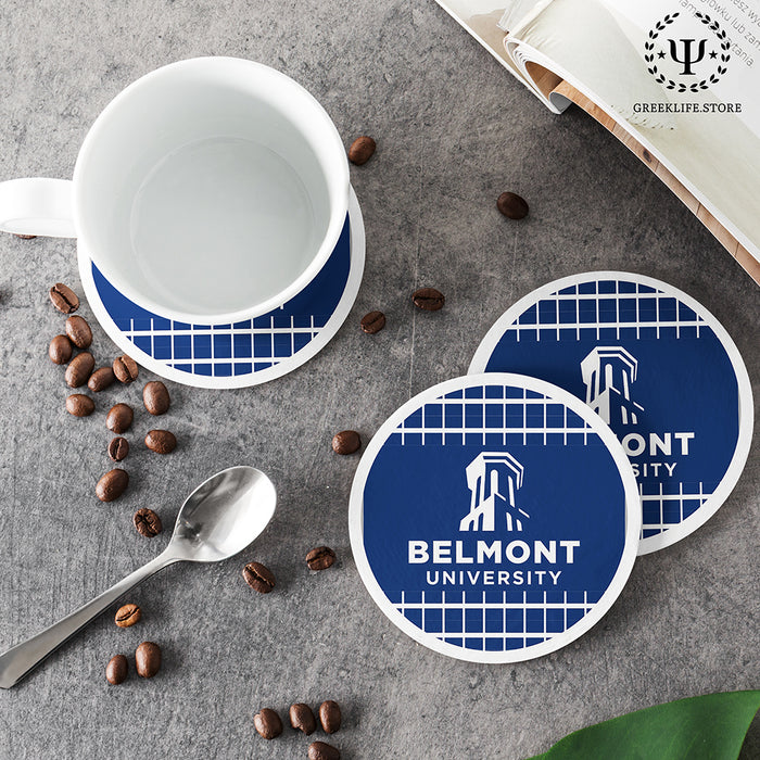 Belmont University Beverage coaster round (Set of 4)