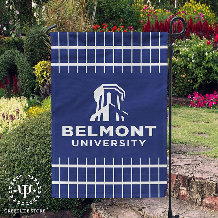 Belmont University Garden Flags