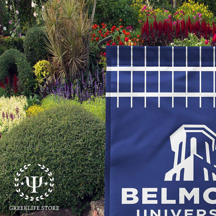 Belmont University Garden Flags