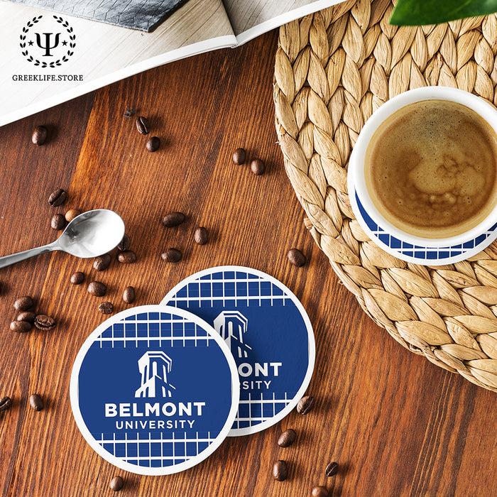 Belmont University Beverage coaster round (Set of 4)