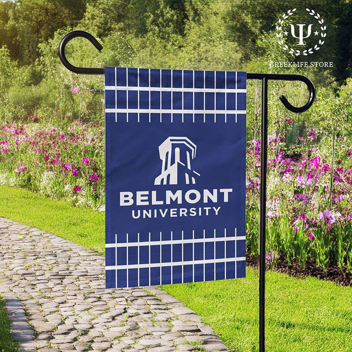 Belmont University Garden Flags