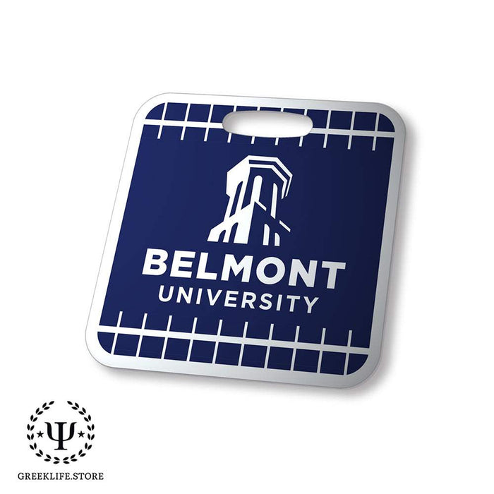 Belmont University Luggage Bag Tag (square)