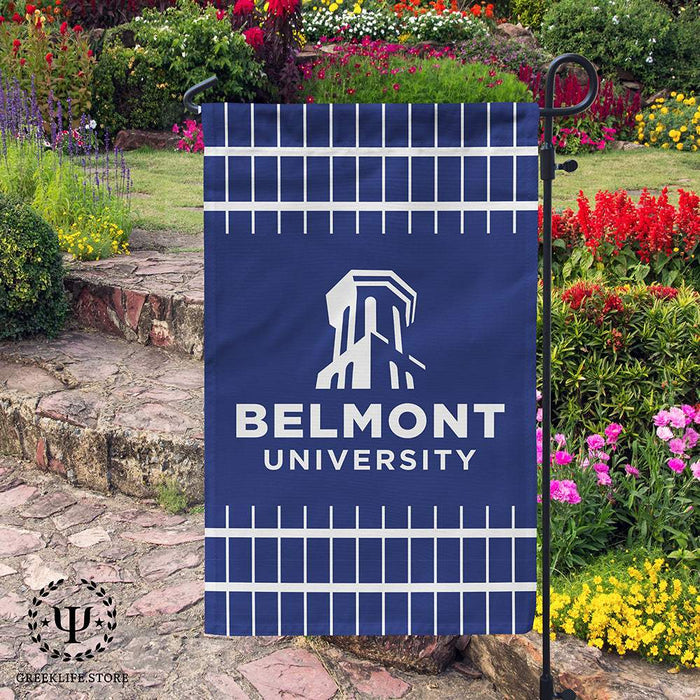 Belmont University Garden Flags