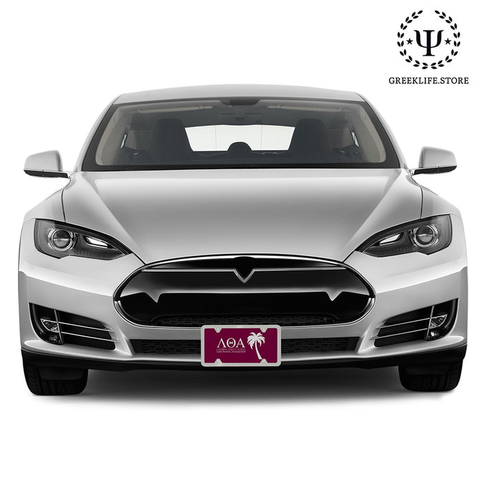 Lambda Theta Alpha Decorative License Plate