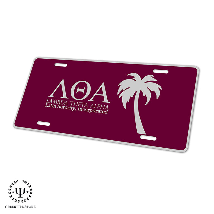 Lambda Theta Alpha Decorative License Plate