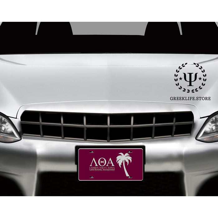 Lambda Theta Alpha Decorative License Plate