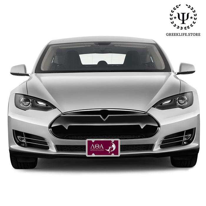 Lambda Theta Alpha Decorative License Plate