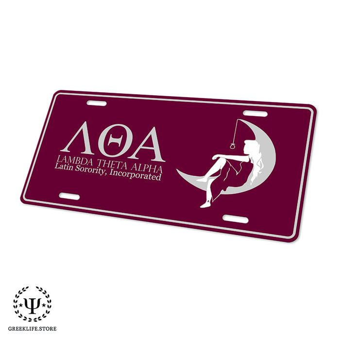 Lambda Theta Alpha Decorative License Plate