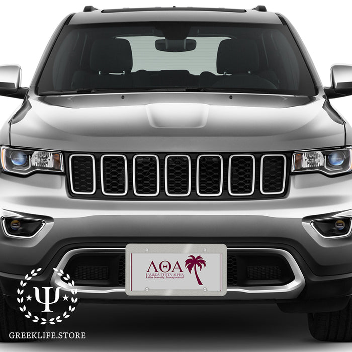 Lambda Theta Alpha Decorative License Plate