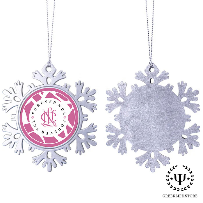 National Charity League Christmas Ornament - Snowflake Metal