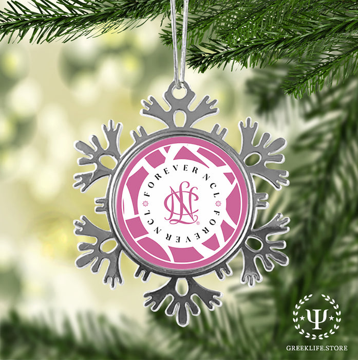 National Charity League Christmas Ornament - Snowflake Metal
