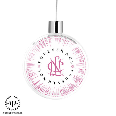 National Charity League Christmas Ornament Flat Round