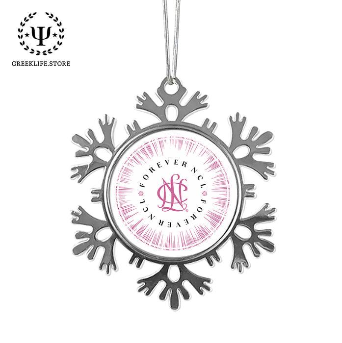 National Charity League Christmas Ornament - Snowflake Metal