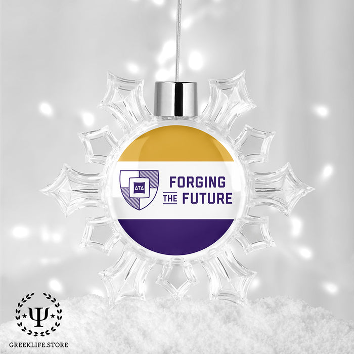 Delta Tau Delta Christmas Ornament - Snowflake