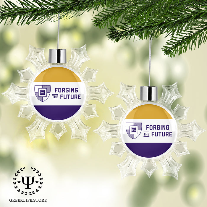Delta Tau Delta Christmas Ornament - Snowflake