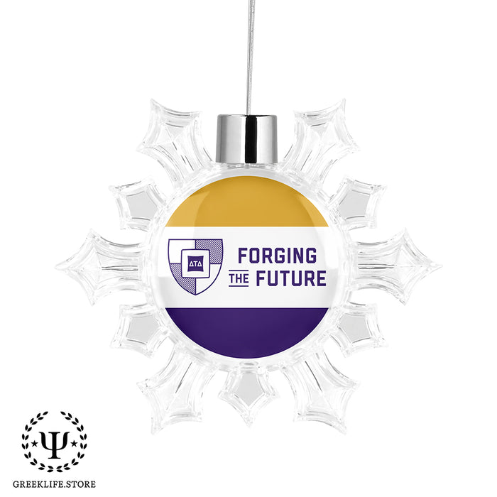 Delta Tau Delta Christmas Ornament - Snowflake